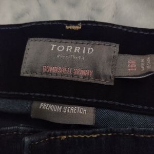 Torrid Bombshell Skinny Jeans